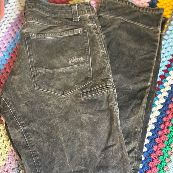 Kuhl Black Slim Jeans with Vintage Look - Picture 2 of 12